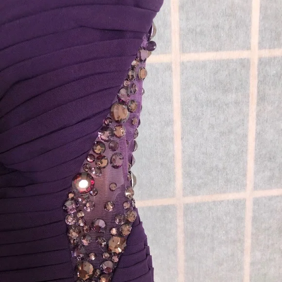 💜Jovani dress crystal embellishment - Picture 2 of 7